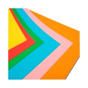 Block de cartulina x 25 hojas multicolor 21 x 29,7 cm