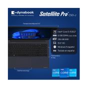 Portátil Dynabook Satellite Pro C50-J, Intel Core i5, RAM 8 GB, 256 GB SSD, PYS43U-06Y053, 15.6" HD, negro