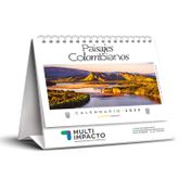 Calendario de escritorio 2023: paisajes colombianos