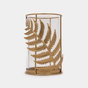 Candelabro de hoja 15,5 x 10,2 cm
