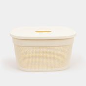 Caja organizadora con tapa, 18L, 22.2 x 38.5 x 28.7 cm