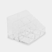 Organizador transparente con 8 compartimentos