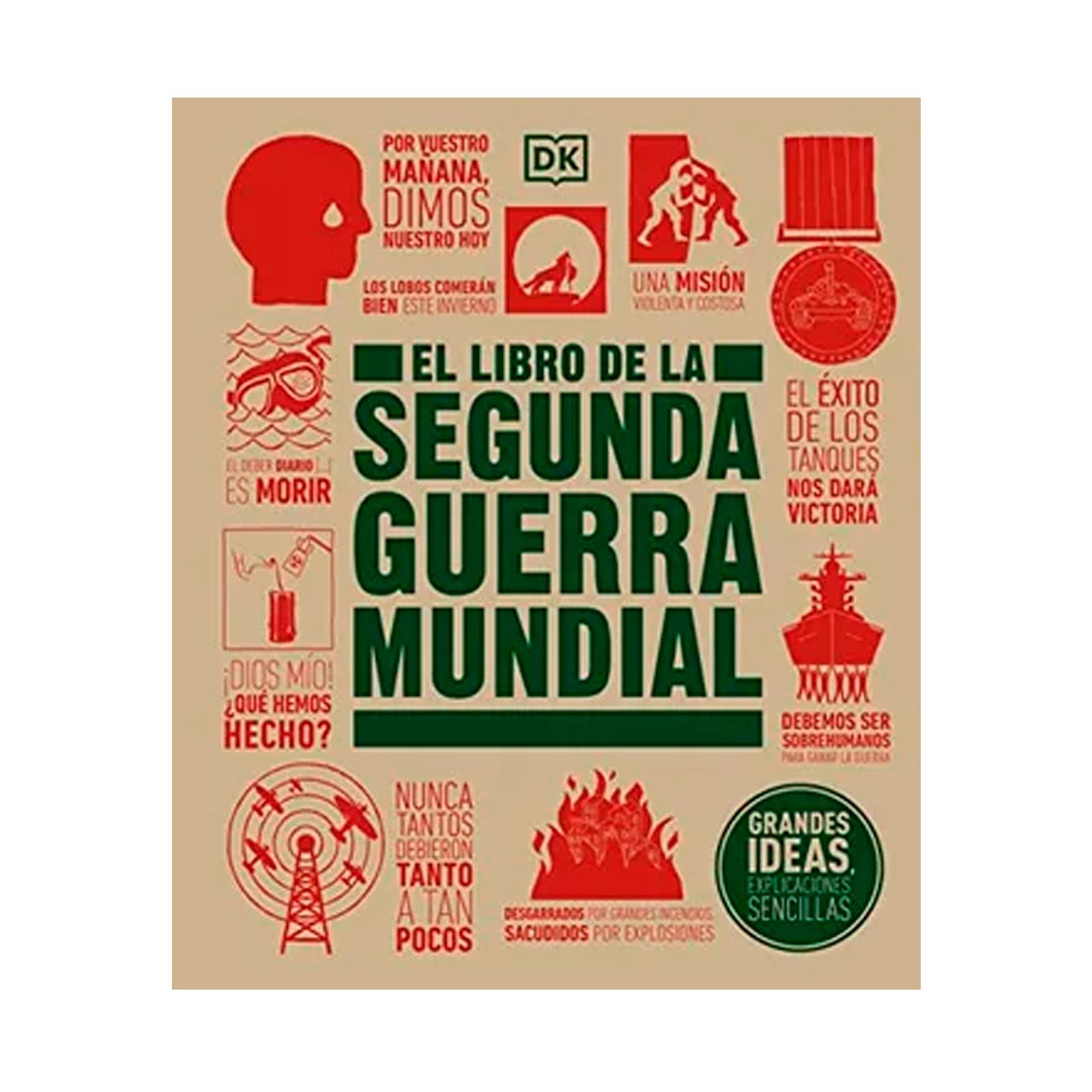 Grandes ideas: el libro de la Segunda Guerra Mundial