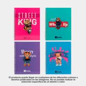 Cuaderno rayado Tuffy de 80 hojas, diseño animales