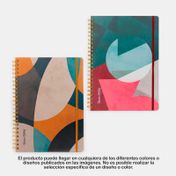 Cuaderno de dibujo A4 argollado 110g surtido