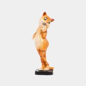 Figura de gata con bascula 18,5 x 8 x 9 cm