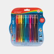 Bolígrafos 0.7mm, 10 unidades keyroad
