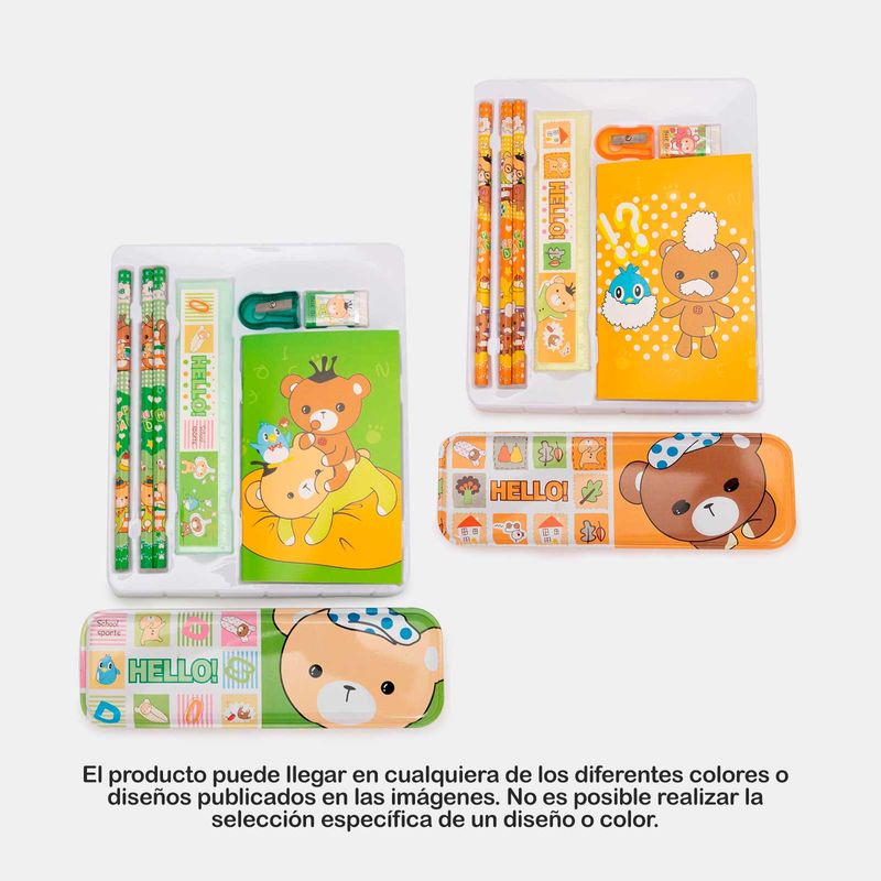 set-de-escritura-infantil-de-8-piezas-surtido-7701016429917