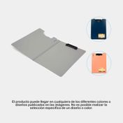 Tabla legajadora A4 con clip, tapa surtido