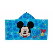 Toalla capota Mickey 60 x 120 cm, azul
