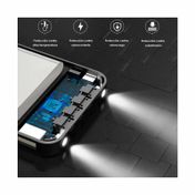 Batería portátil GAR148 de 10.000 mAh, negra