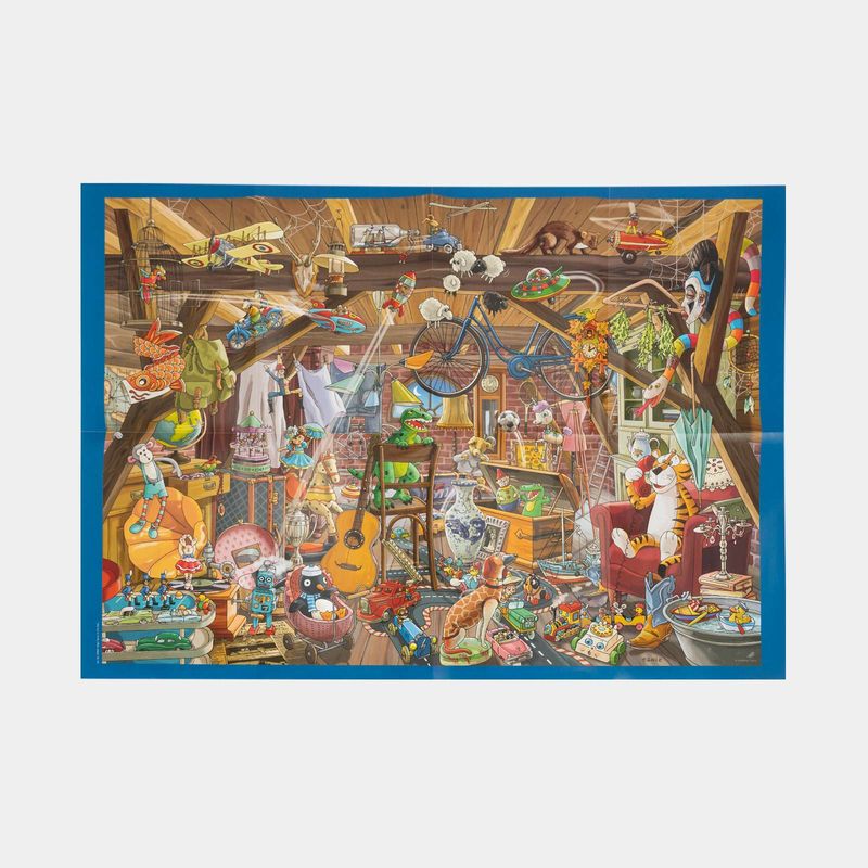 Rompecabezas Heye de 1000 piezas In the attic