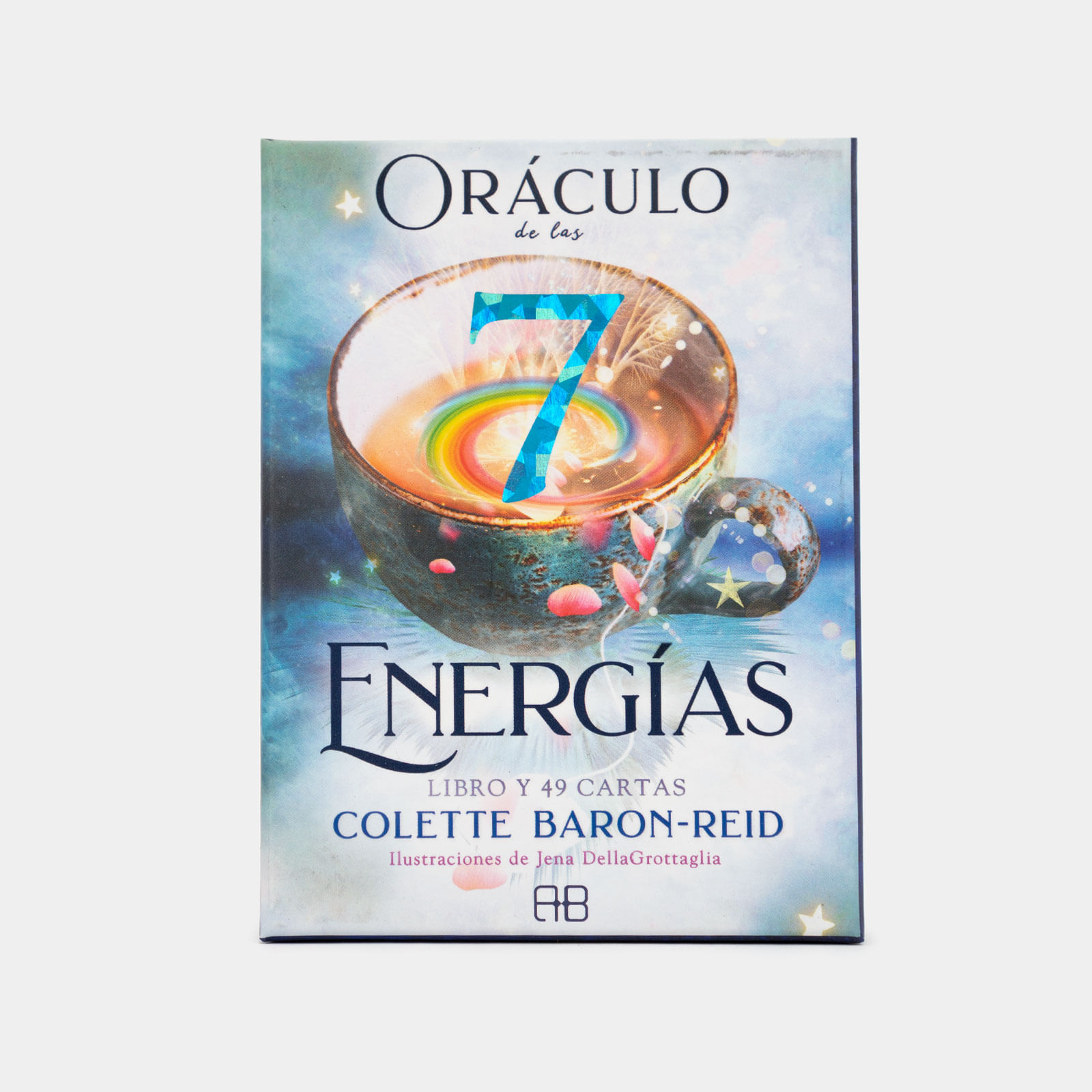 ORÁCULO DE LAS 7 ENERGIAS/ Libro y 49 Cartas en Español Collette Baron-Reid