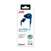 Audífonos In ear Bluetooth deportivos JVC, azules