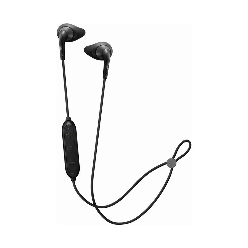 Audífonos inalámbricos deportivos con Bluetooth y micrófono, negros