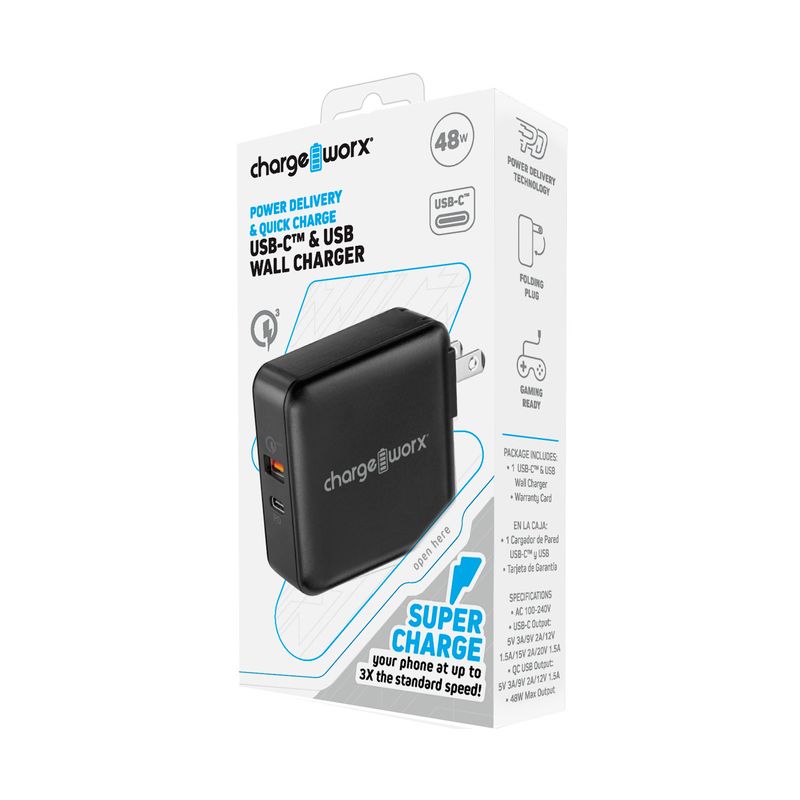 Cargador de pared doble USB-A (24 W)