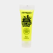 Acrílico amarillo neón de 75 ml