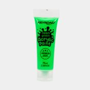 Acrílico verde neón de 75 ml