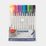 Plumigrafos 0.4mm, 12 unidades keyroad