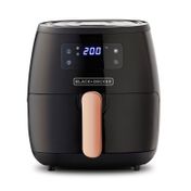 Freidora digital extragrande Black+Decker HFD5055B de 5.7 L