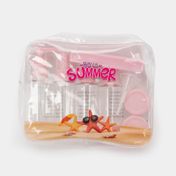 Kit de recipientes para viaje de estrellas "hello summer" 12 piezas