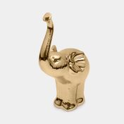Figura de elefante dorado 20,5 x 13,5 x 8 cm