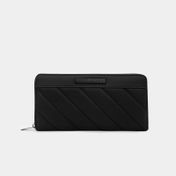 Billetera para dama 10,5 x 20,5 cm kylie negra