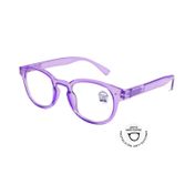 Gafas moradas con filtro Luz Azul Junior M1 + 0,00