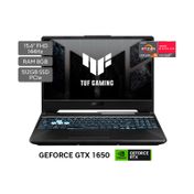 Portátil Asus TUF gaming A15, AMD Ryzen 5, RAM 8 GB, 512 GB SSD, FA506IHRB-HN080W, 15.6" FHD, negro