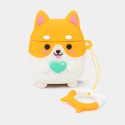 Audífonos In ear Bluetooth con estuche diseño de perro