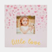 Portarretrato mdf Little love 10 x 10 cm