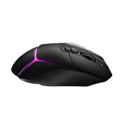 Mouse inalámbrico negro Gaming Logitech G502 X Plus con luz