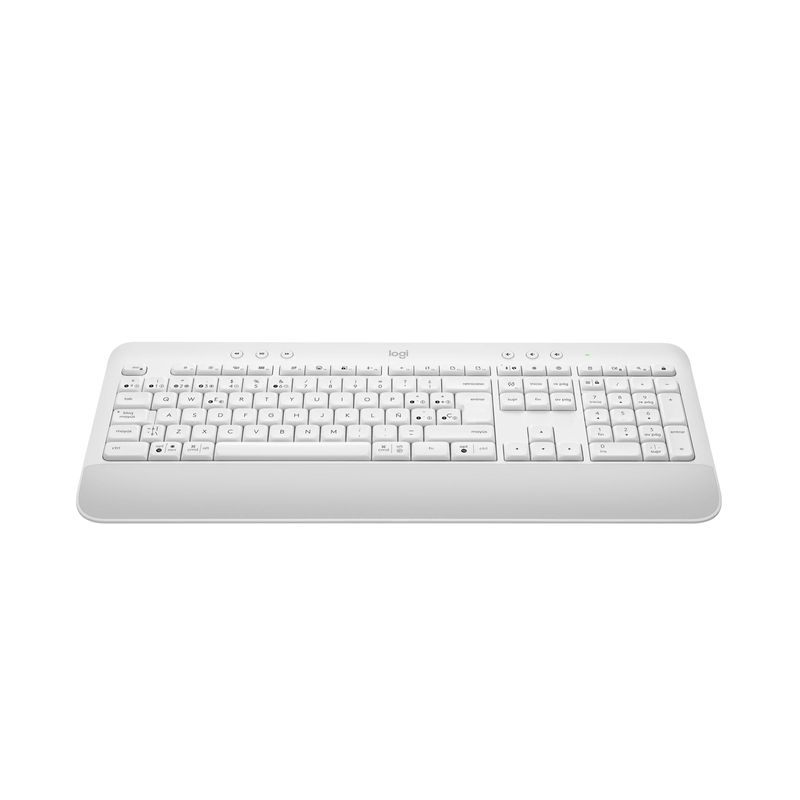 Teclado Inalambrico Blanco