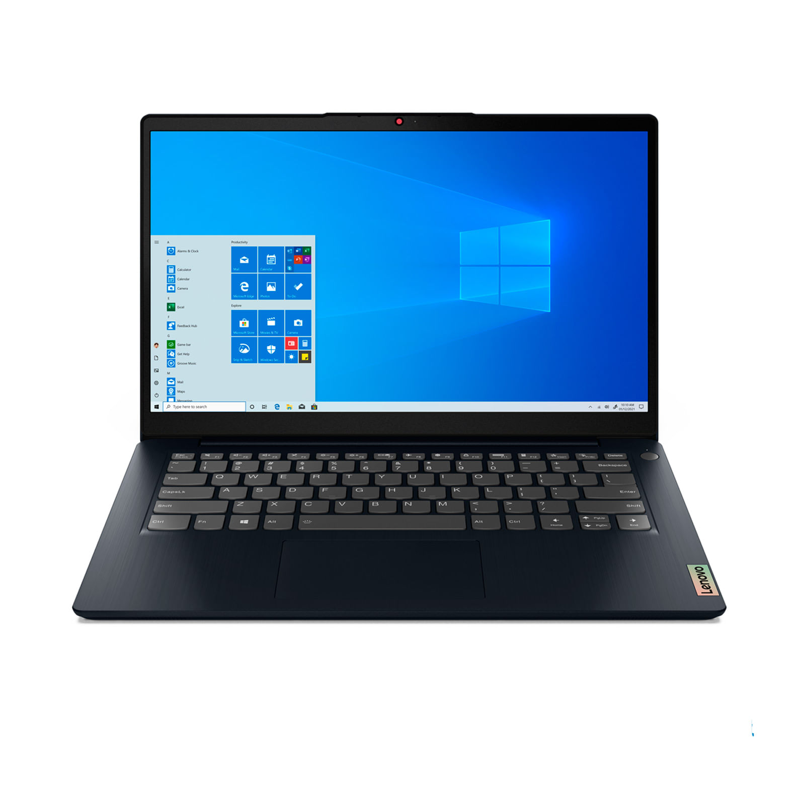 Portátil Lenovo IdeaPad 3 Intel® Core™ i3-1115G4, RAM 8 GB, 256 GB SSD,  82H7019ALM, 14 FHD, azul