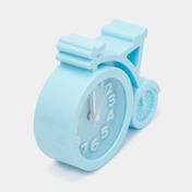 Reloj de mesa diseño bicicleta azul