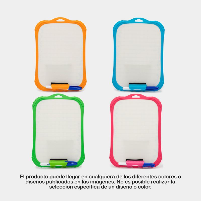 tablero-borrable-doble-a4-con-marcador-y-borrador-keyroad-surtido--6954884574123