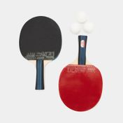 Set de raquetas de Ping Pong Double Fish + 3 pelotas