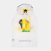 Capa impermeable talla M, de 72 x 48 cm transparente