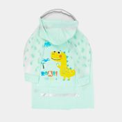 Capa impermeable talla L, de 75 x 50 cm verde