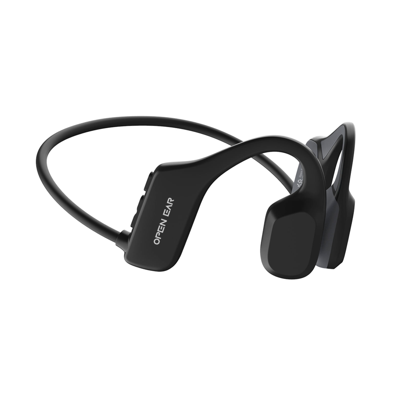 Auriculares Bluetooth de conducción ósea Open-Ear negros