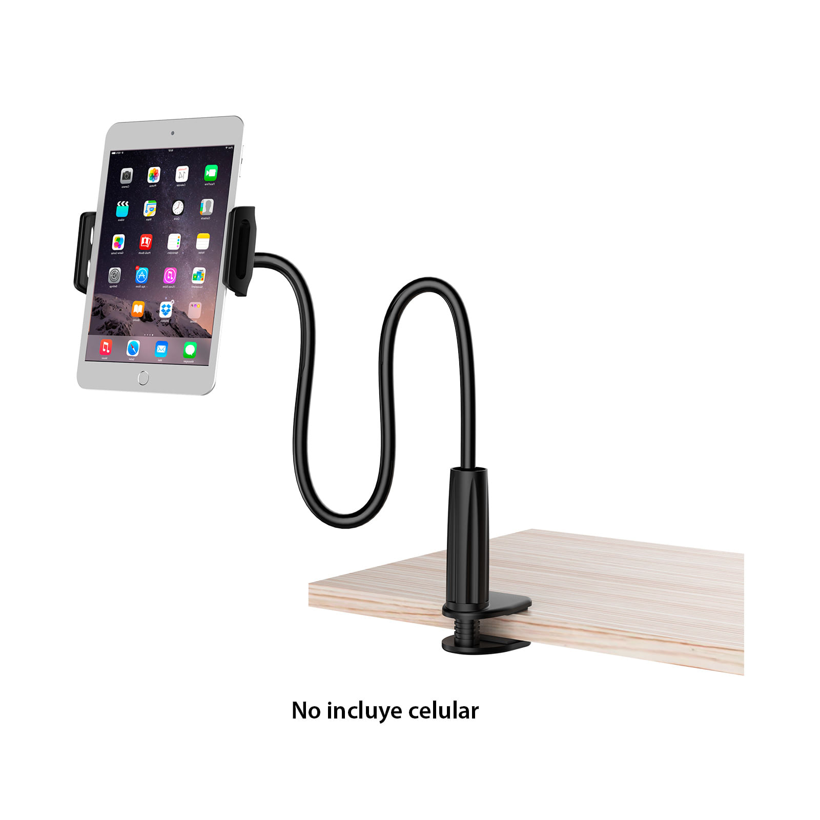 Soporte ajustable de escritorio para celular de 80 cm