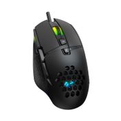 Mouse gaming alámbrico negro MS1022