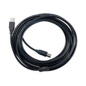 Cable para impresora de 5 m, negro