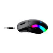 Mouse inalámbrico gaming Havit MS959W con luz, negro