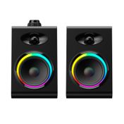 Parlante Havit SK761BT con Bluetooth y luz de 5 W RMS x 2