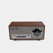 Radio Victrola de 10 W RMS con Bluetooth y alarma
