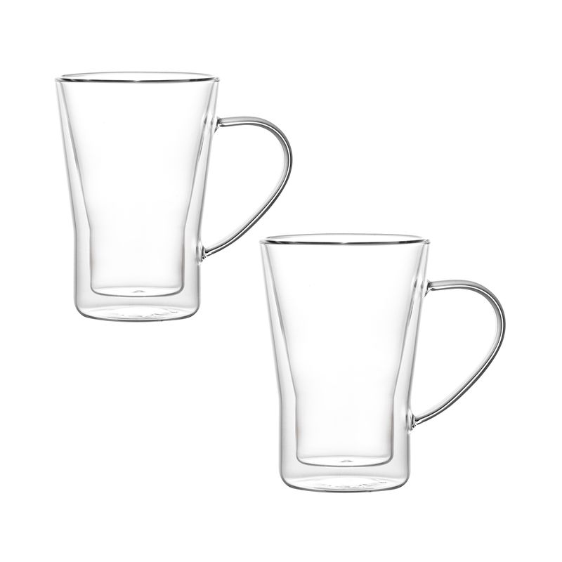 Set de Dos Tazas de 300 ml de Vidrio, Cocina