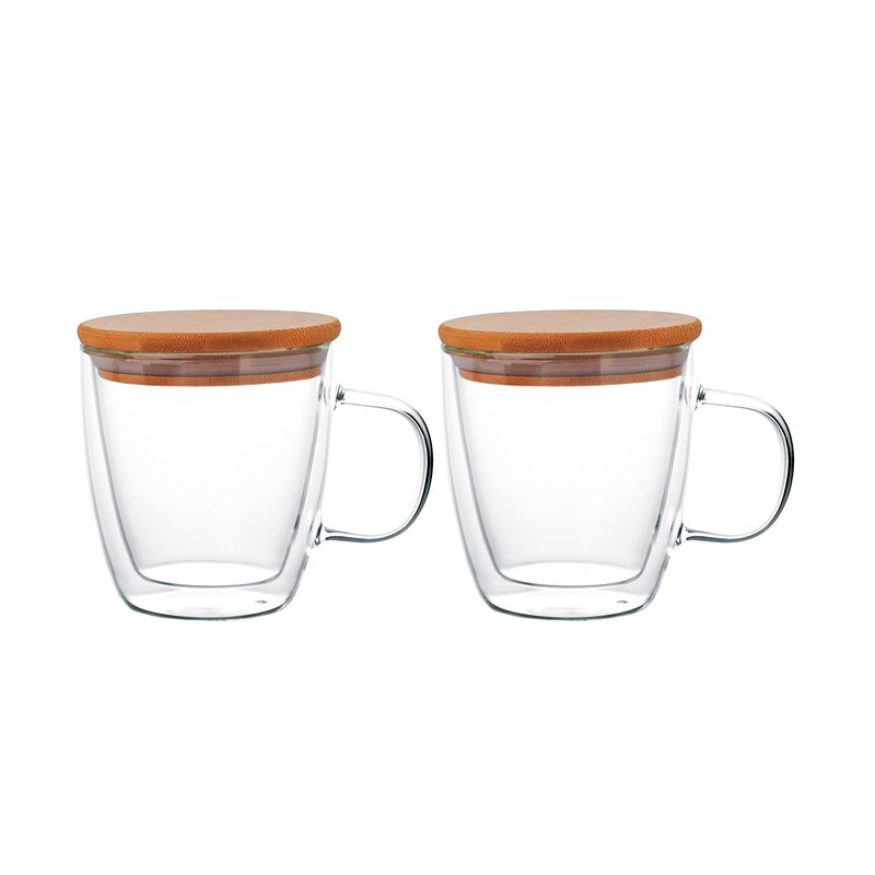 Lot De 5 Tasses à Café CAFESENZA En Céramique Multicolore - Occasion En Très Bon état
