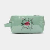 Cosmetiquera "make up" verde 10 x 18 x 8 cm
