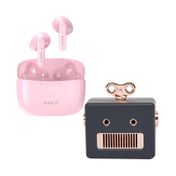 Combo de Audífonos in ear Bluetooth Havit TW965 + Altavoz con Bluetooth de 3 W RMS, azul